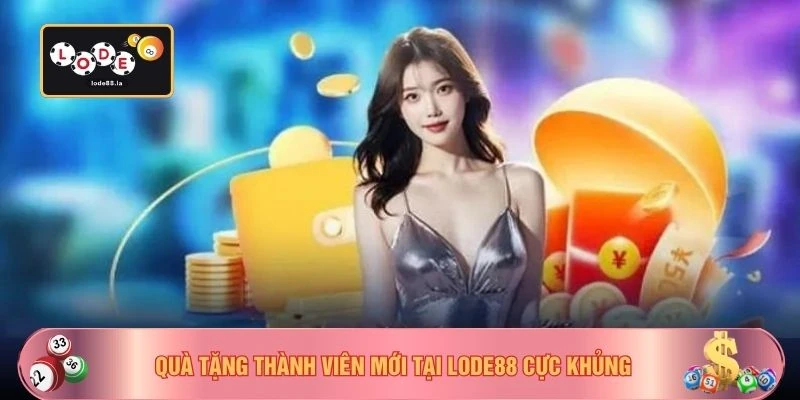 Quà tặng thành viên mới tại LODE88 cực khủng
